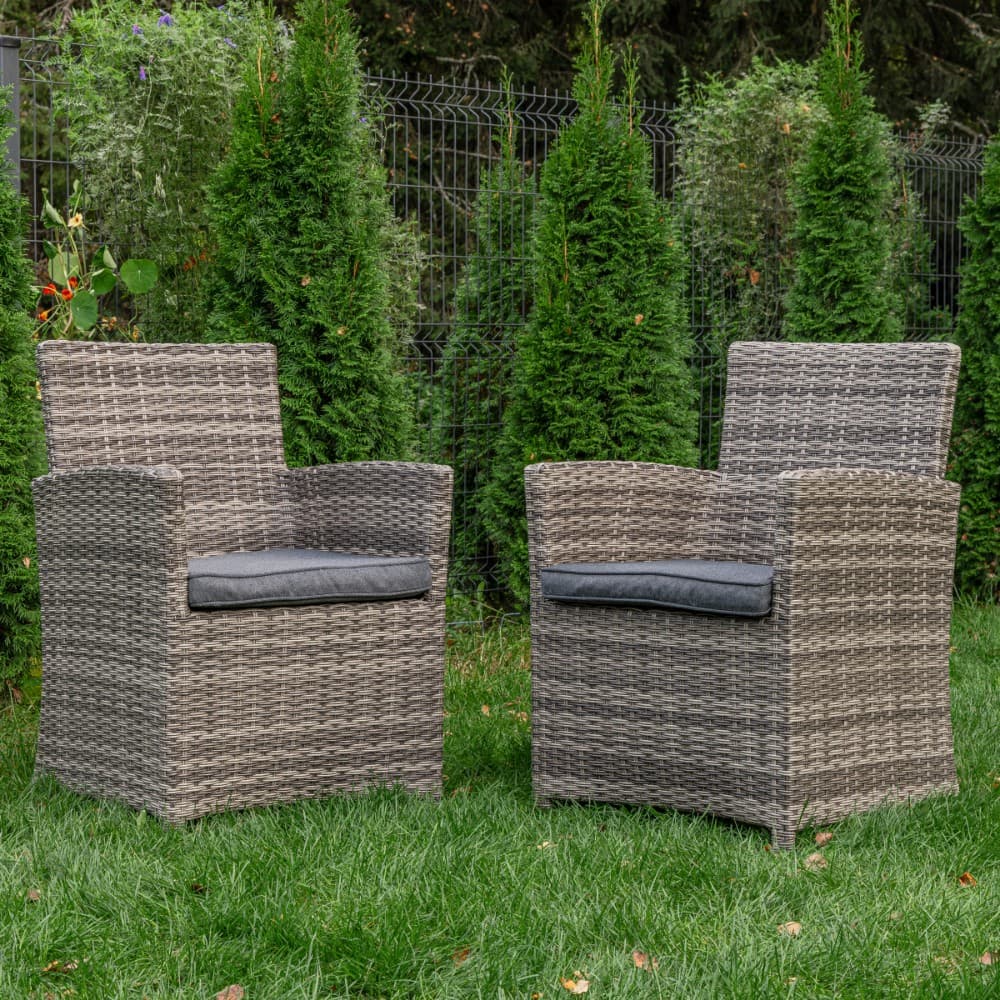 Комплект кресел Mula в сером цвете