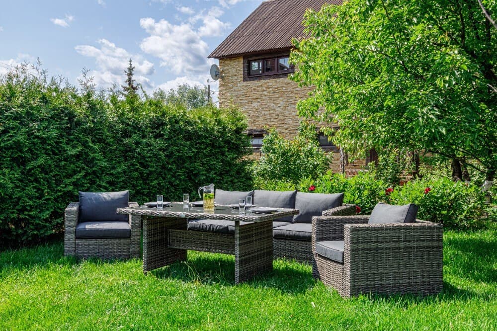 Комплект мебели Pion с обеденным столом (серый)