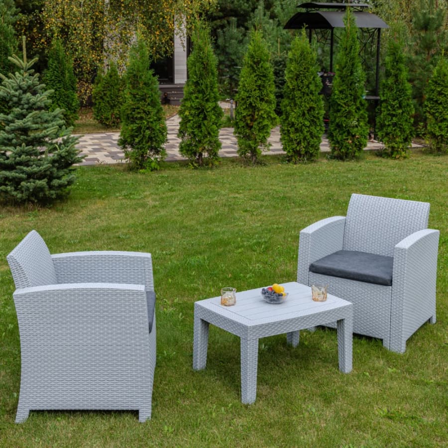 Комплект мебели Luna XS светло-серый