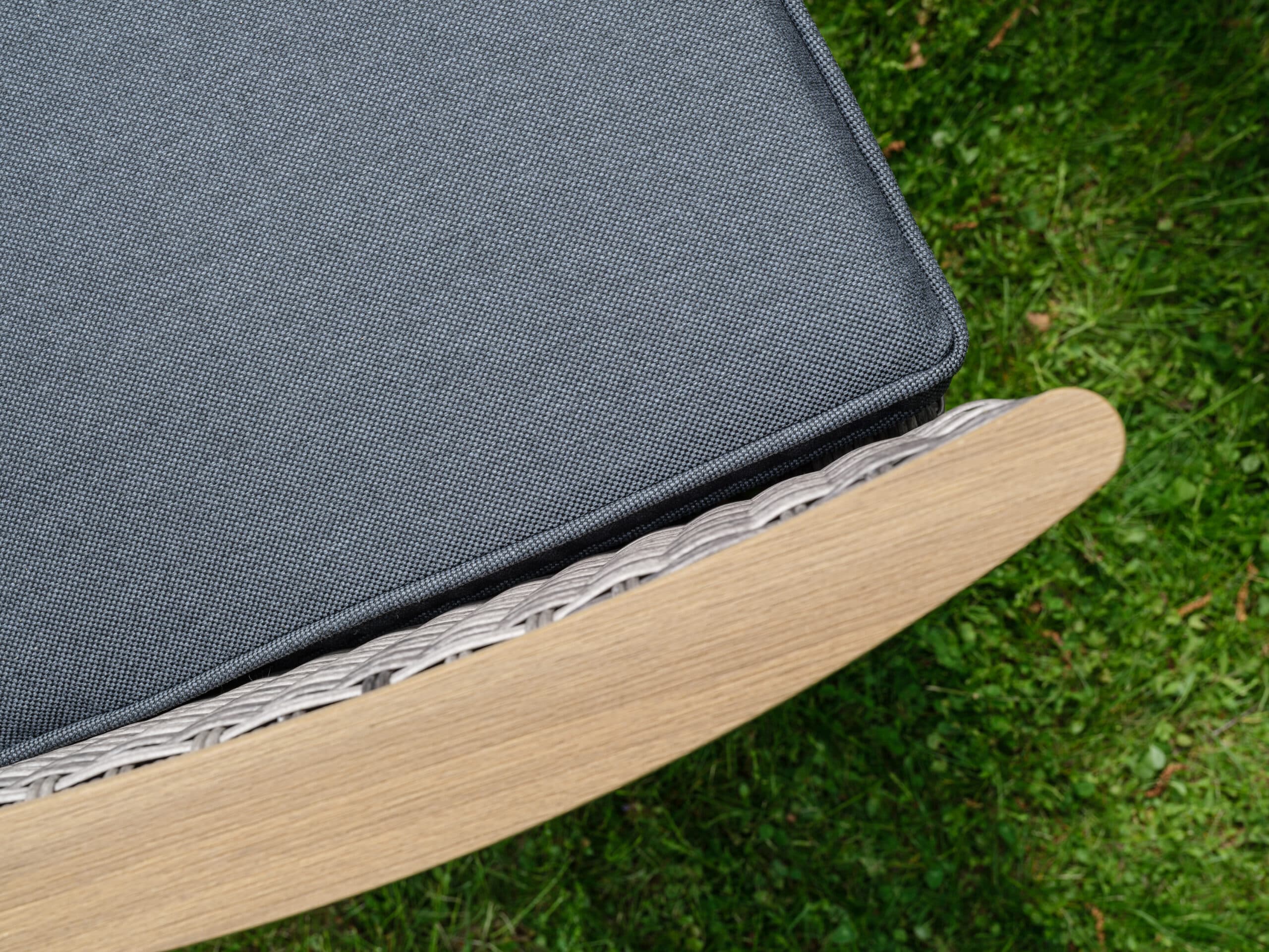 Aros обеденный комплект серого цвета на 6 персон