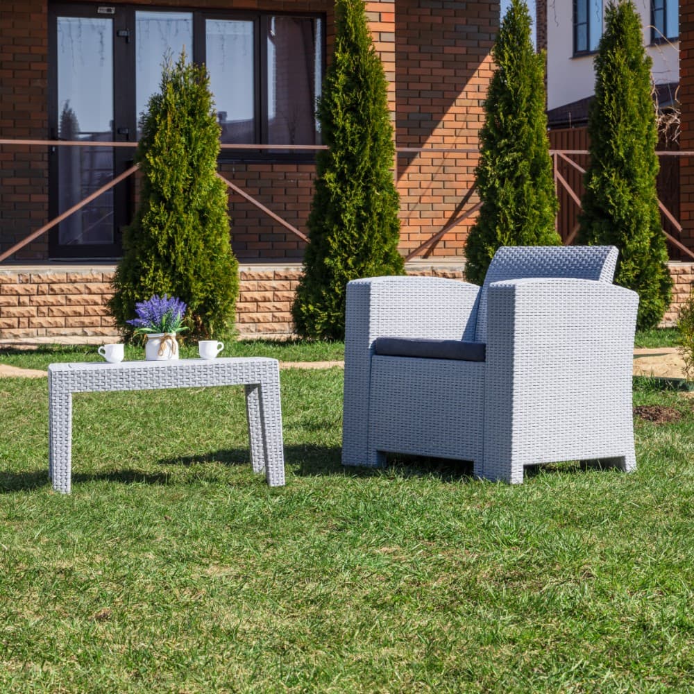 Комплект мебели Luna LUX XS светло-серый