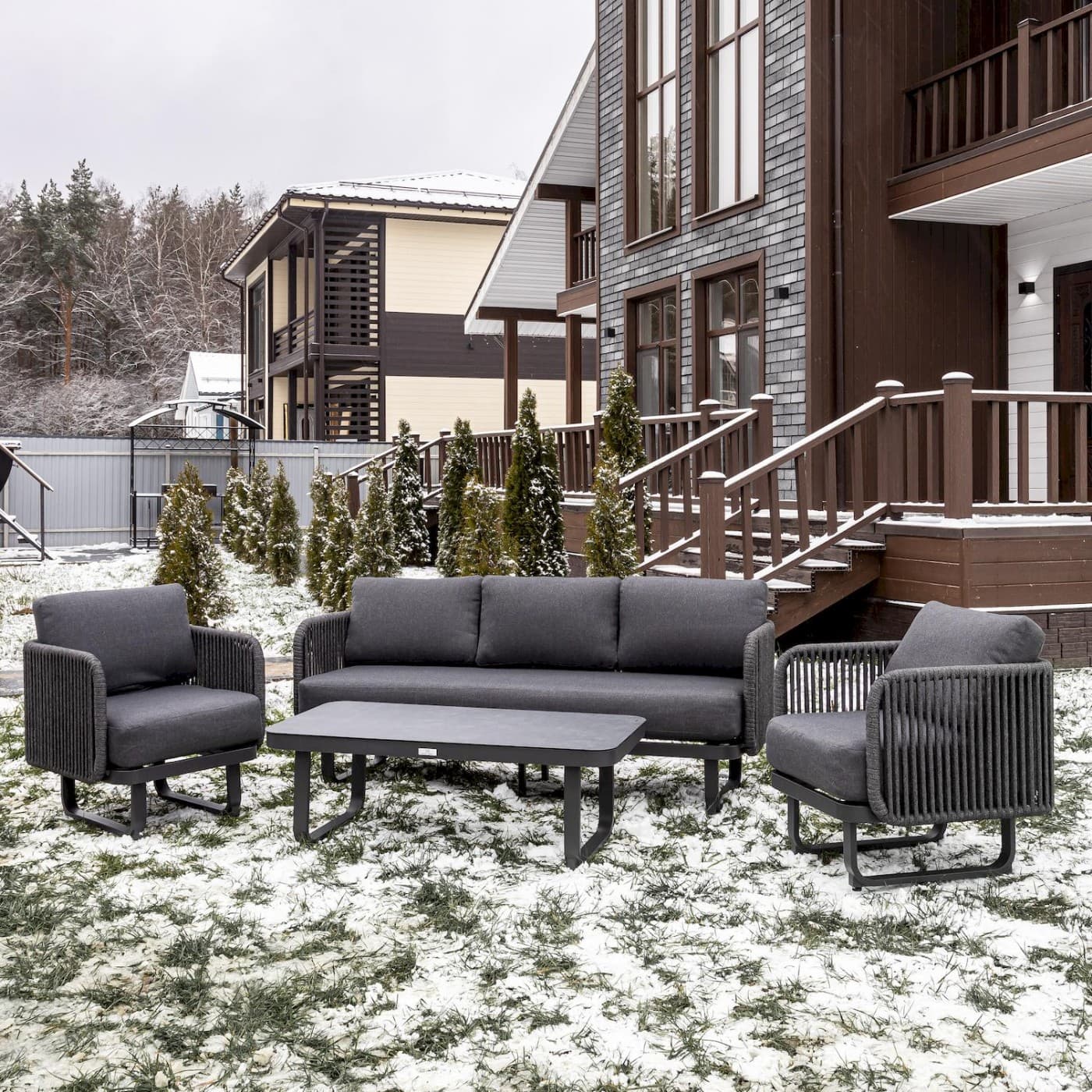 Лаунж-зона Nardi из алюминия