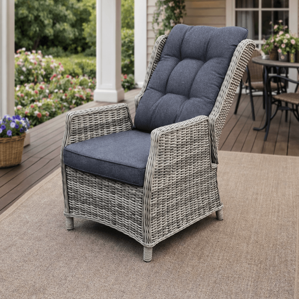 Кресло-реклайнер Azela в сером цвете